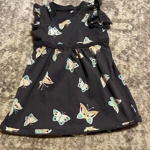 Tea Collection Butterfly Print Kids Dress